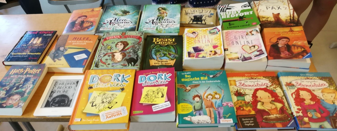 Lieblingsbücher vorstellen (Frau Bauer)