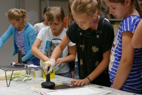 Tiefdruckwerkstatt (Frau Hacker)