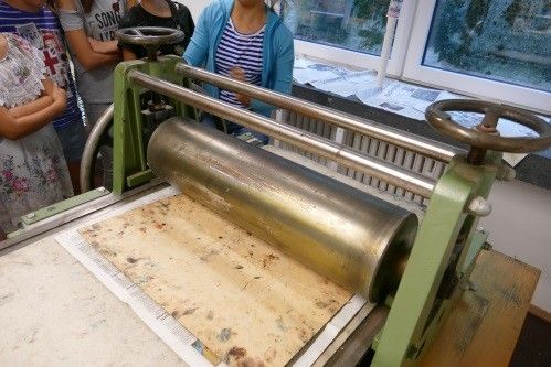 Tiefdruckwerkstatt (Frau Hacker)